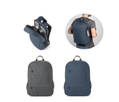 Mochila para Portátil de Poliéster Reciclado 300D