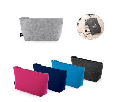 Bolsa Multiusos Fieltro Reciclado rPET con Cremallera