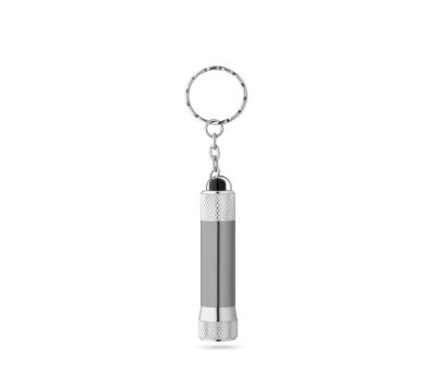 Llavero Linterna de Aluminio con 3 LED y Baterías