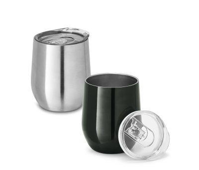 Taza Térmica de Viaje Acero Inoxidable Doble Pared 400ml