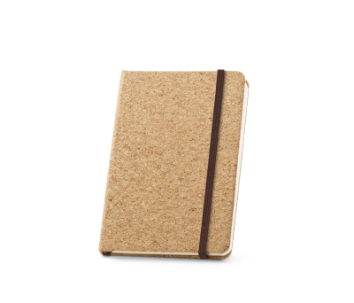 HAWKINS. Libreta de bolsillo de corcho con páginas lisas - st-93808-160