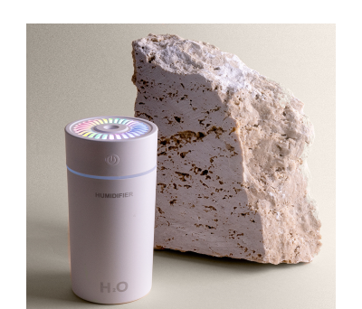 Humidificador Silencioso de ABS con Luz y USB - AGY50668