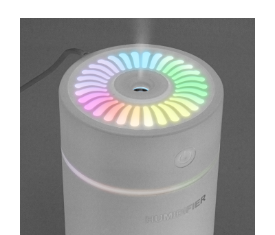 Humidificador Silencioso de ABS con Luz y USB