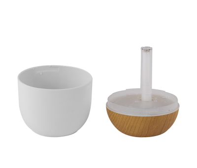 Humidificador de ABS con Tapa Simil Madera 250ml
