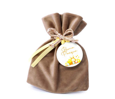 Juego 3 en raya Pascua en madera tarjeta Feliz Pascua - AWA11.1