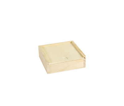 Juego Tres en Raya de Madera Natural con Caja Regalo