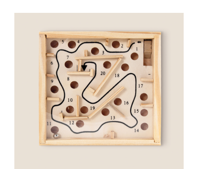 Juego de Habilidad Laberinto de Madera - AGY52057