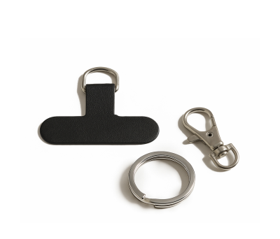 Lanyard Tubular de Poliéster con Etiqueta y Mosquetón