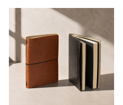 Pack de 2 Libretas de Cartón con Funda Protectora - AGY56057