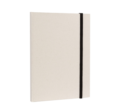 Libreta A5 Ecológica de Cartón Reciclado con Goma Elástica