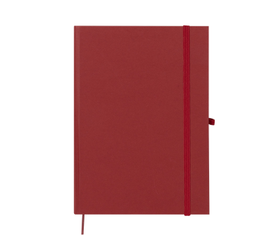 Libreta A5 Ecológica de Tapa Rígida con Hojas Lisas y Cierre Elástico