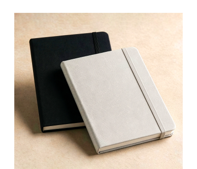 Libreta A5 RPET Ecológica con Cierre Elástico y Hojas Rayadas - AGY53560