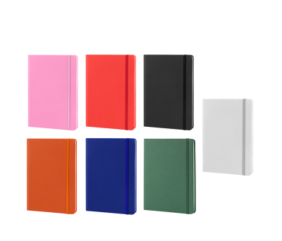 Libreta A5 con Tapa PU y Cierre Elástico para Regalo