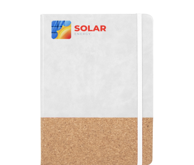 Libreta A5 con Tapa de Corcho y PU