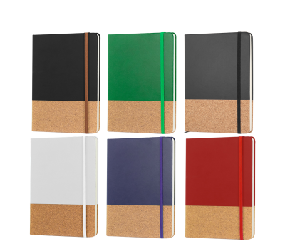 Libreta A5 con Tapa de Corcho y PU para Regalo