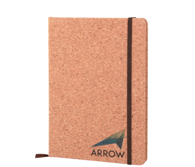Libreta A5 de Corcho con Cierre Elástico y Marcapáginas