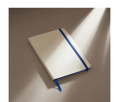Libreta A5 de PU con Goma Elástica y Marcapáginas para Regalo - AGY37088