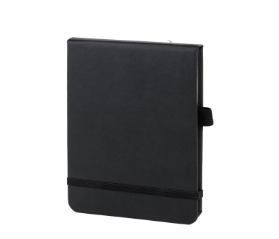 Libreta de PU con Cierre Elástico y 90 Hojas Lisas