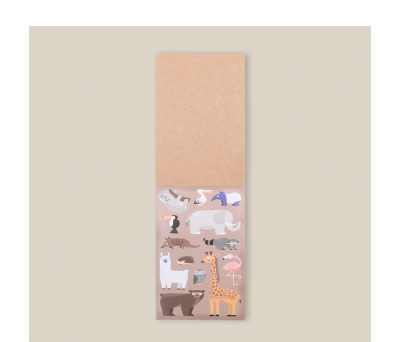 Libreta de Papel con Pegatinas para Colorear y Regalar - AGY50010
