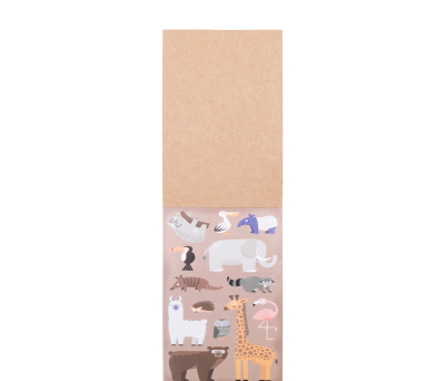 Libreta de Papel con Pegatinas para Colorear y Regalar