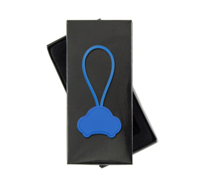 Llavero Coche Aluminio con Sirga Silicona para Regalo