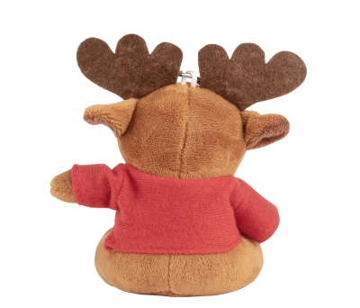 Llavero Peluche Reno con Camiseta