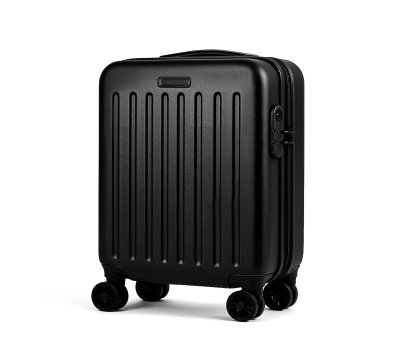 Maleta Rígida de Cabina ABS 40L con Ruedas 360º y Cierre Código