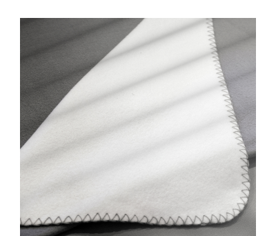 Manta Polar Bicolor de Poliéster Suave - AGY53505