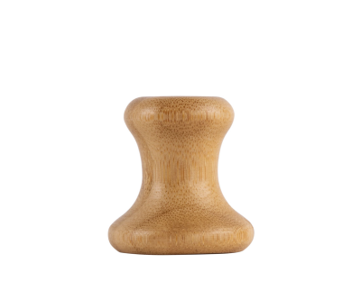 Masajeador Facial de Bambú Ergonómico para Cuidado de la Piel