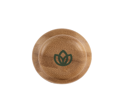 Masajeador Facial de Bambú Ergonómico para Cuidado de la Piel
