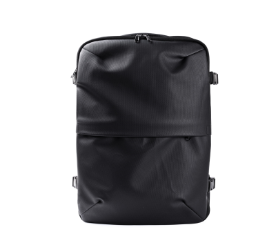 Mochila Expandible de PU 30L con Apertura Maleta para Viaje