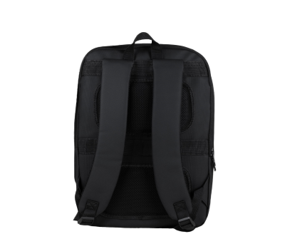 Mochila Extensible de PU con Bolsillo Frontal