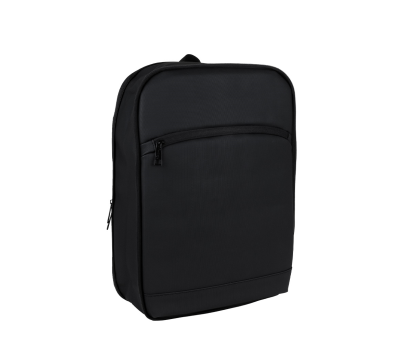 Mochila Extensible de PU con Bolsillo Frontal