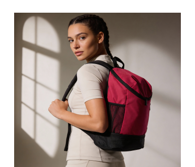 Mochila Poliéster Antidesgarro con Compartimento para Zapatos - AGY55026