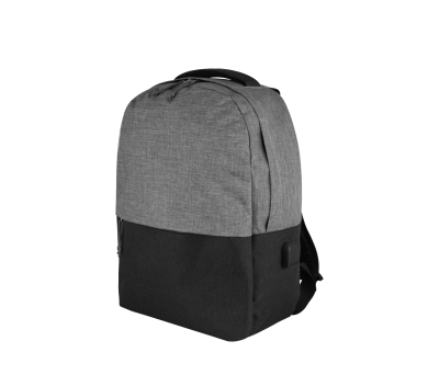 Mochila Poliéster Vaquero con Salida USB para Portátil 15,6