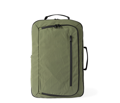 Mochila Poliéster con Compartimento Portátil y Bolsillo Extensible
