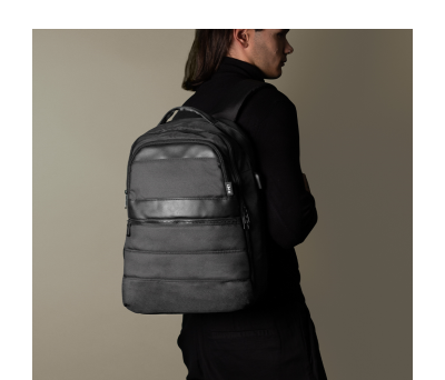 Mochila RPET Acolchada para Portátil con Puerto USB y Trolley