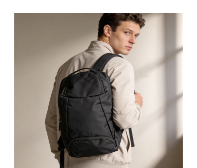 Mochila RPET con Compartimento para Zapatos y Portátil - AGY55007