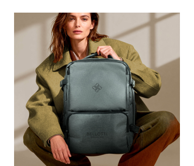 Mochila RPET con Compartimento para Zapatos y Regalos