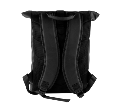 Mochila Roll-Top Impermeable para Portátil 15 con Detalles Reflectantes