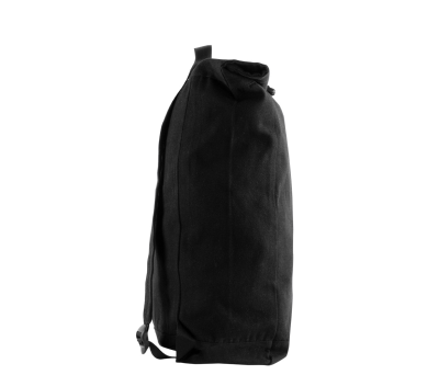 Mochila Roll-Top de Algodón Reciclado con Cremallera Lateral