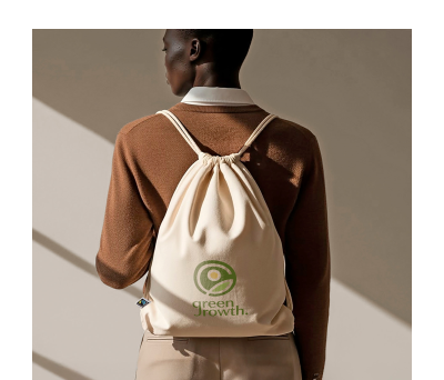 Mochila Saco de Algodón Fairtrade 7L - AGY55537