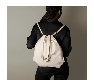 Mochila Saco de Algodón Reciclado GRS