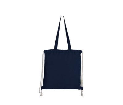 Mochila Saco de Algodón Reciclado GRS con Asas Largas