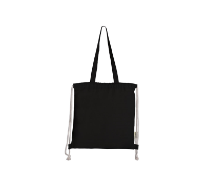 Mochila Saco de Algodón Reciclado GRS con Asas Largas