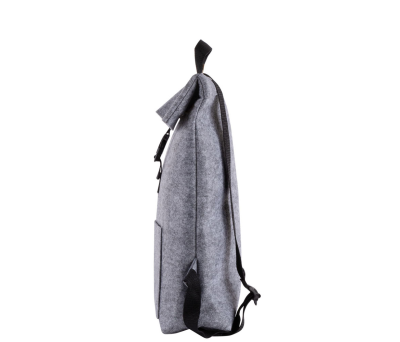 Mochila de Fieltro RPET con Compartimento para Portátil y Cierre Ajustable