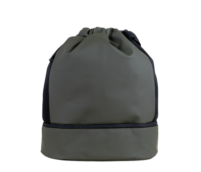 Mochila de PU con Cierre de Cordón