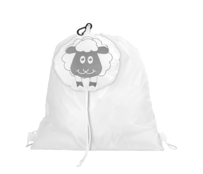 Mochila de Poliéster Plegable con Diseño de Jirafa
