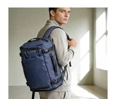 Mochila de Poliéster para Portátil con Asa Trolley y Regalo - AGY55563