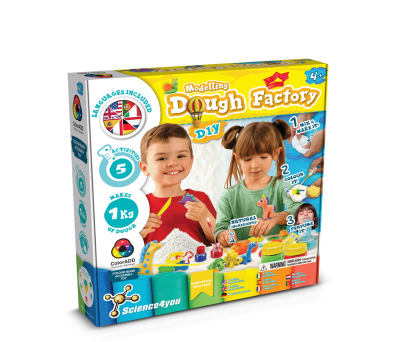 Modeling Dough Factory Kit III. Juego educativo suministrado con una bolsa de regalo de papel kraft (100 g/m²) - st-35802-106